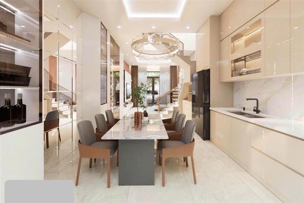 Nhà mới kế vinhomes 3 tầng, 4pn, sổ hồng hoàn công, nở hậu, đường ôtô thông thoáng chỉ hơn 5 tỷ.