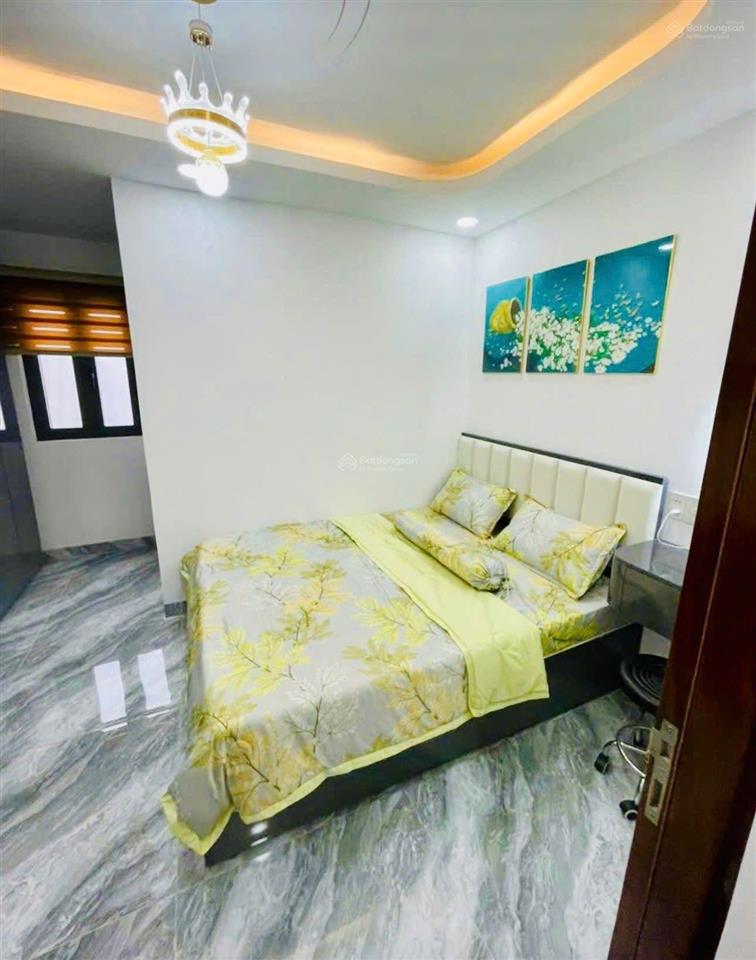 Nhà mới 6t hẻm 2 mặt tiền full nội thất, có thang máy phan huy ích, gò vấp. 4m x 12,5 (50m2) 8.9 tỷ