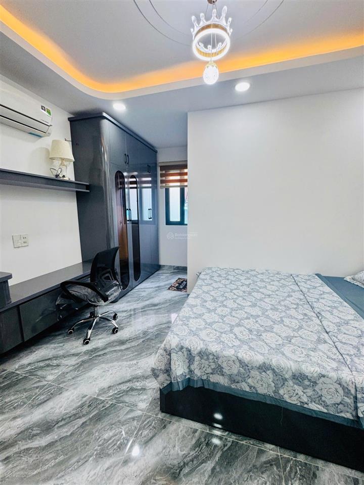 Nhà mới 6t hẻm 2 mặt tiền full nội thất, có thang máy phan huy ích, gò vấp. 4m x 12,5 (50m2) 8.9 tỷ