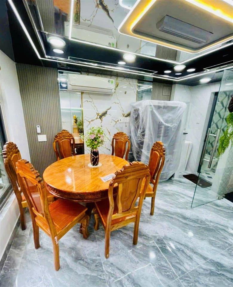Nhà mới 6t hẻm 2 mặt tiền full nội thất, có thang máy phan huy ích, gò vấp. 4m x 12,5 (50m2) 8.9 tỷ