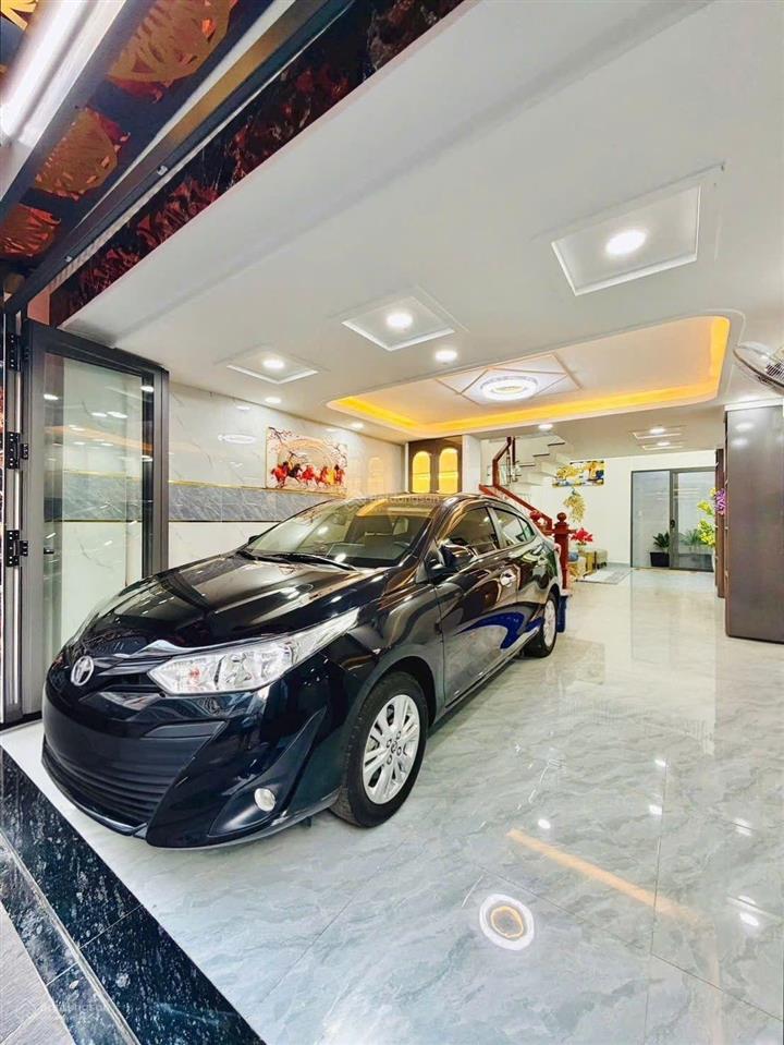 Nhà mới 100% gần siêu thị emart phan huy ích, gò vấp ô tô ngủ trong nhà, 4.5mx14 (63m) 7.9 tỷ