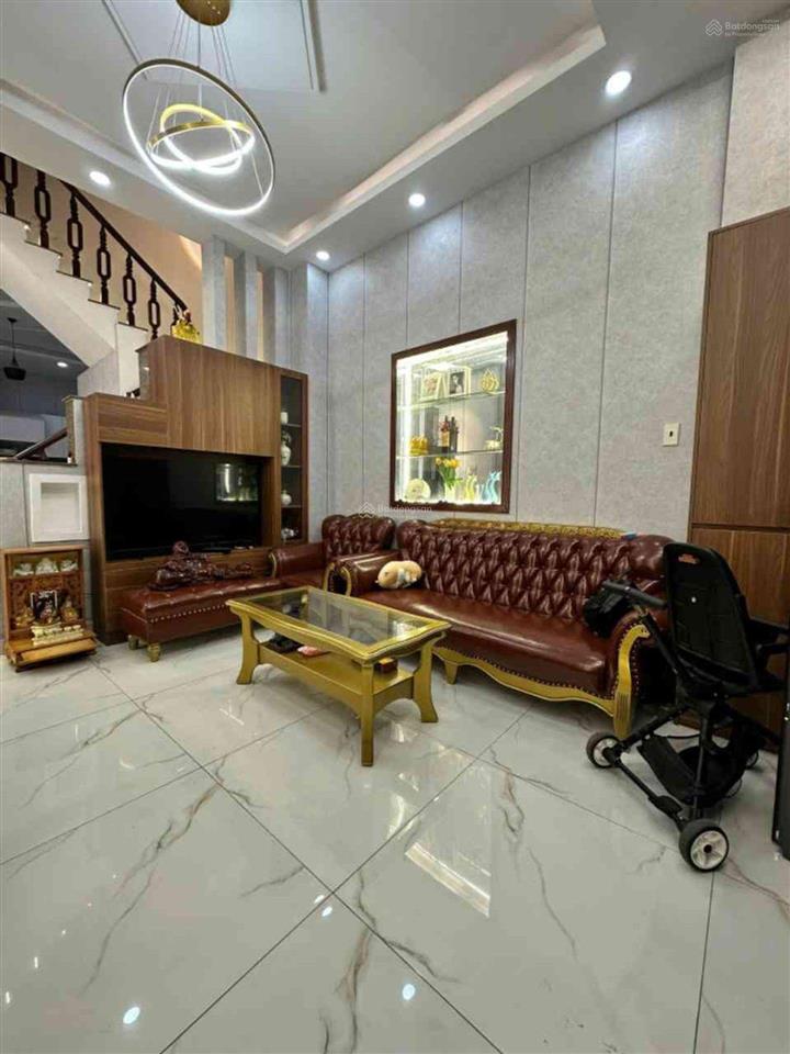 Hẻm xe hơi  4 tầng mới full nội thất  4m x 14m  7.5 tỷ  phạm văn chiêu  quang trung  gò vấp.