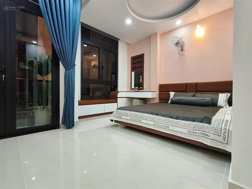 Hẻm xe hơi  3 tầng mới btct  full nội thất  5m x 10m  phan huy ích  p.15  tân bình  7.6 tỷ.