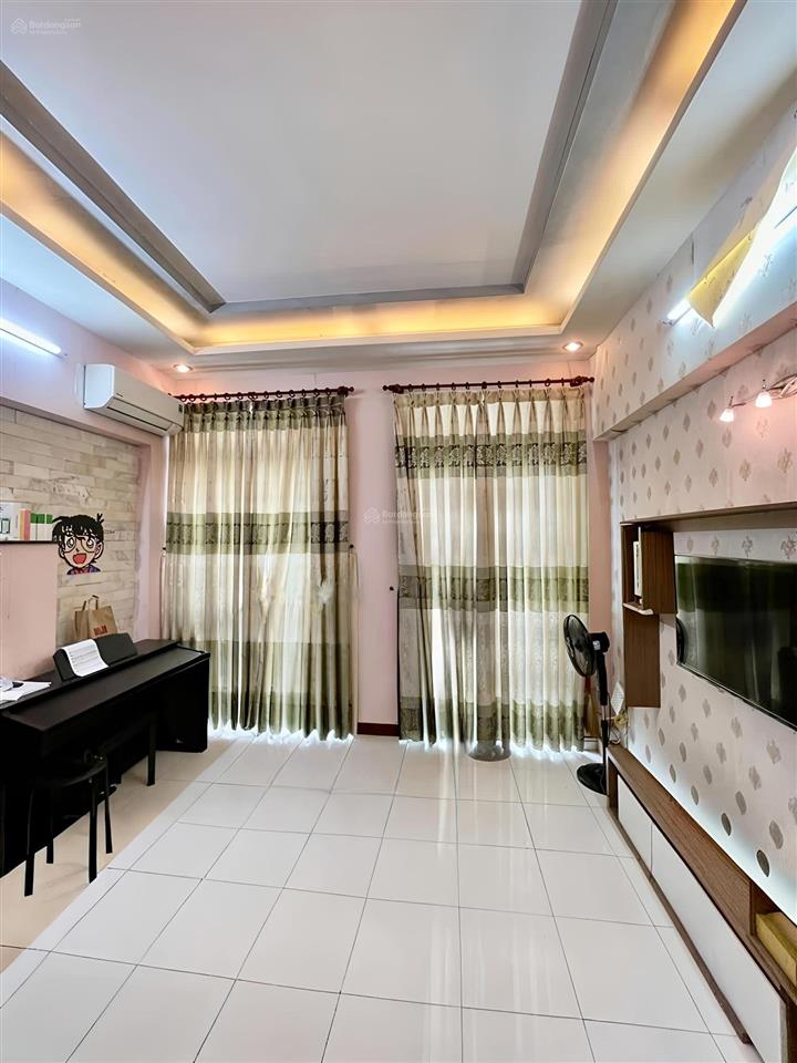 Sát mặt tiền, gần siêu thị emart phan huy ích, p14 quang trung hẻm xe hơi 4 tầng 4mx16,8m, 6.35 tỷ