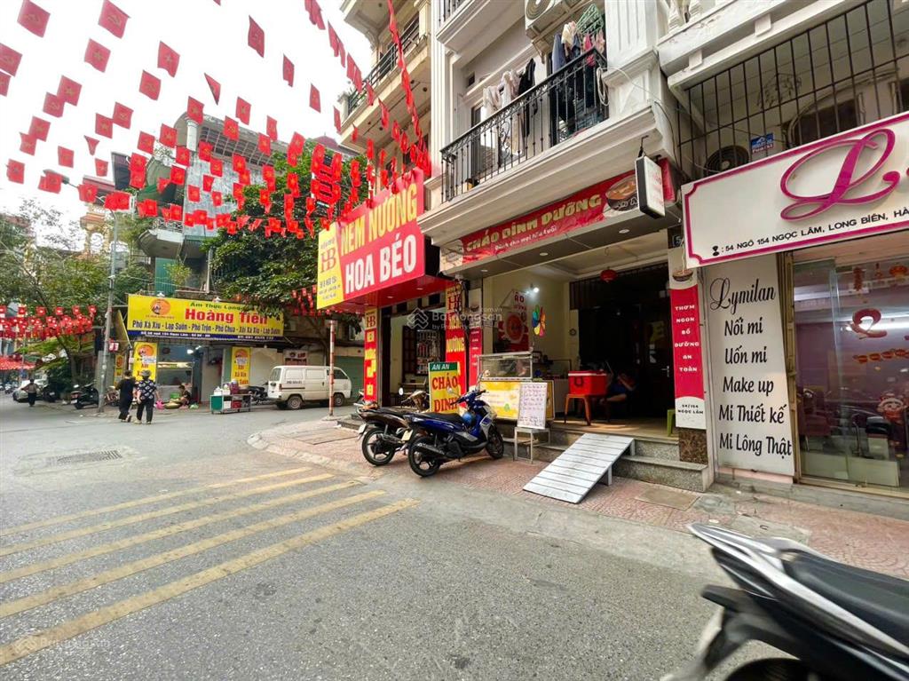 Quá rẻ, nhà phố ngọc lâm, bồ đề, lb, vỉa hè, ô tô tránh, kd, dt 85 m, 3 t, mt 5 m, giá 26 tỷ 7