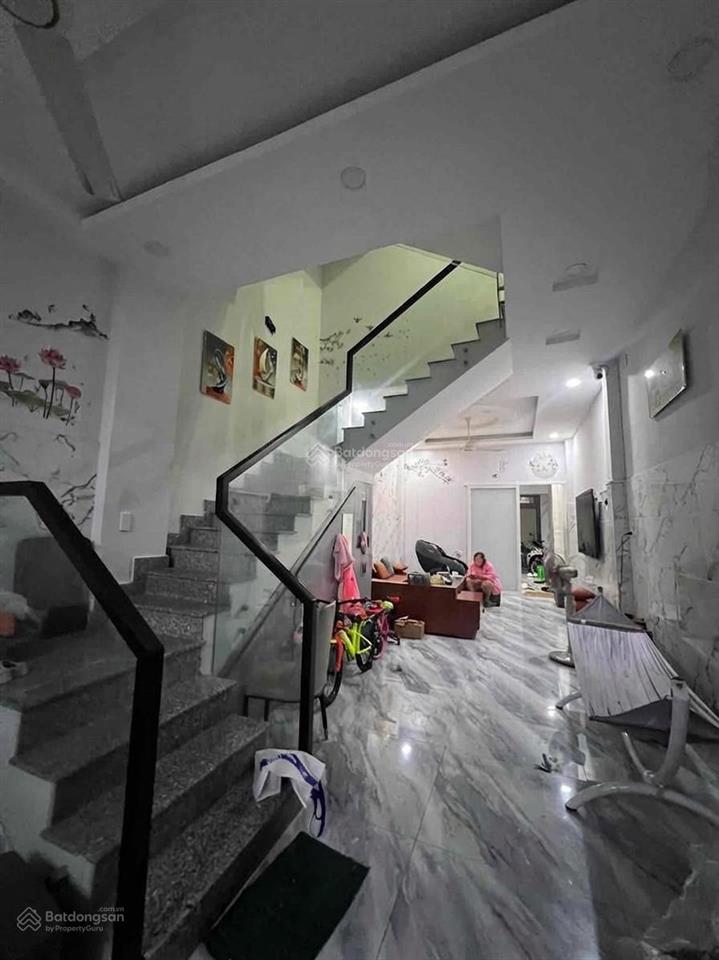 🏠 4 tầng mtđường 39( bình trưng tây q2) dt 100 m2  4❌25 💰16, 8 tỷ