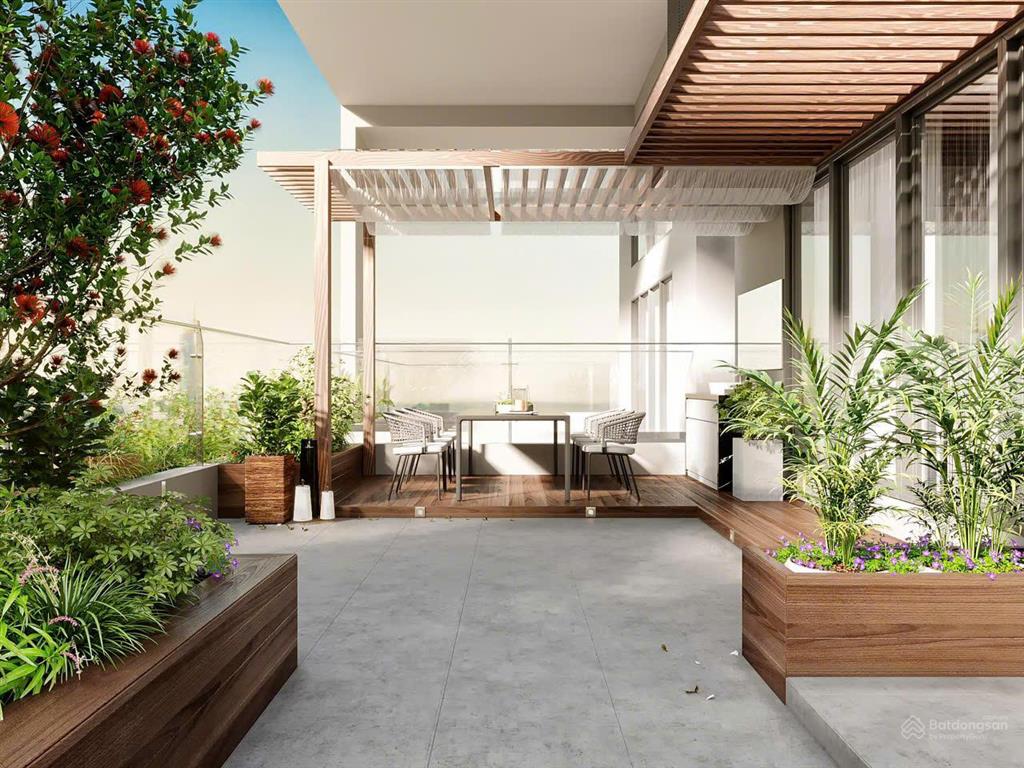 Biệt thự trên không tại mỹ đình pearl. penthouse 280m2, sân vườn siêu rộng 50m2  view hồ cực chill