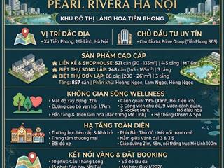 Hot! quỹ hàng ngoại giao dự án mới pearl rivera hà nội