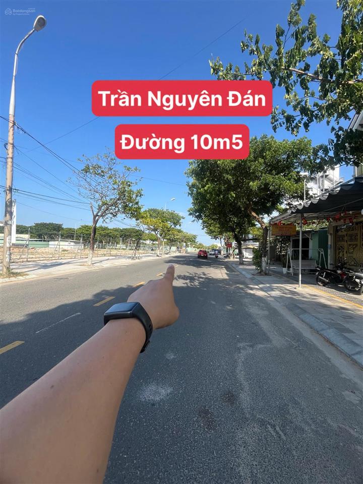 Mặt tiền trần nguyên đán 100m² (5x20m). vị trí hiếm, đẹp, gần biển nguyễn tất thành