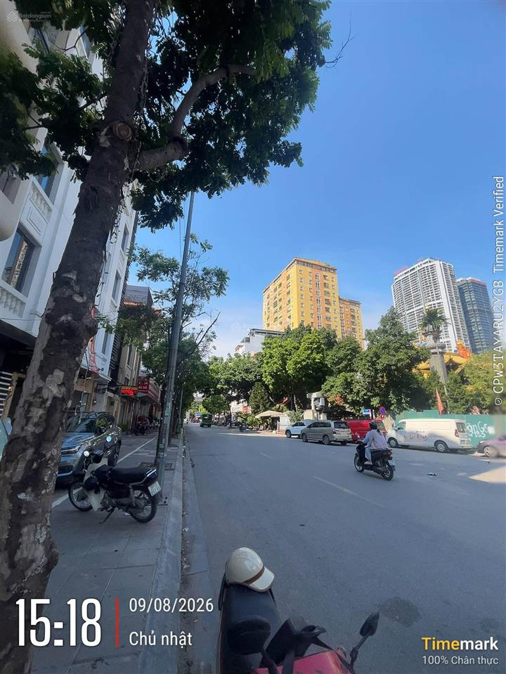 Bán gấp mặt phố trương công giai, 42m2, thang máy, mt rộng