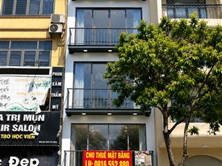Bán gấp mặt phố trương công giai, 42m2, thang máy, mt rộng