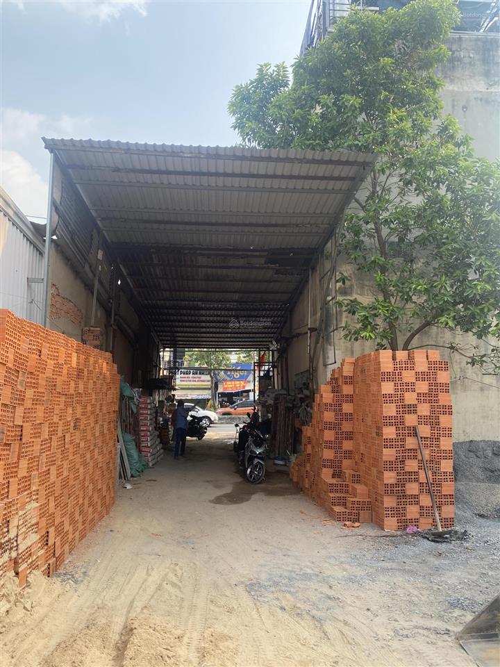 Bán đất mặt tiền phan văn hớn (gần trường chinh)  căn góc, diện tích lớn ~300m2