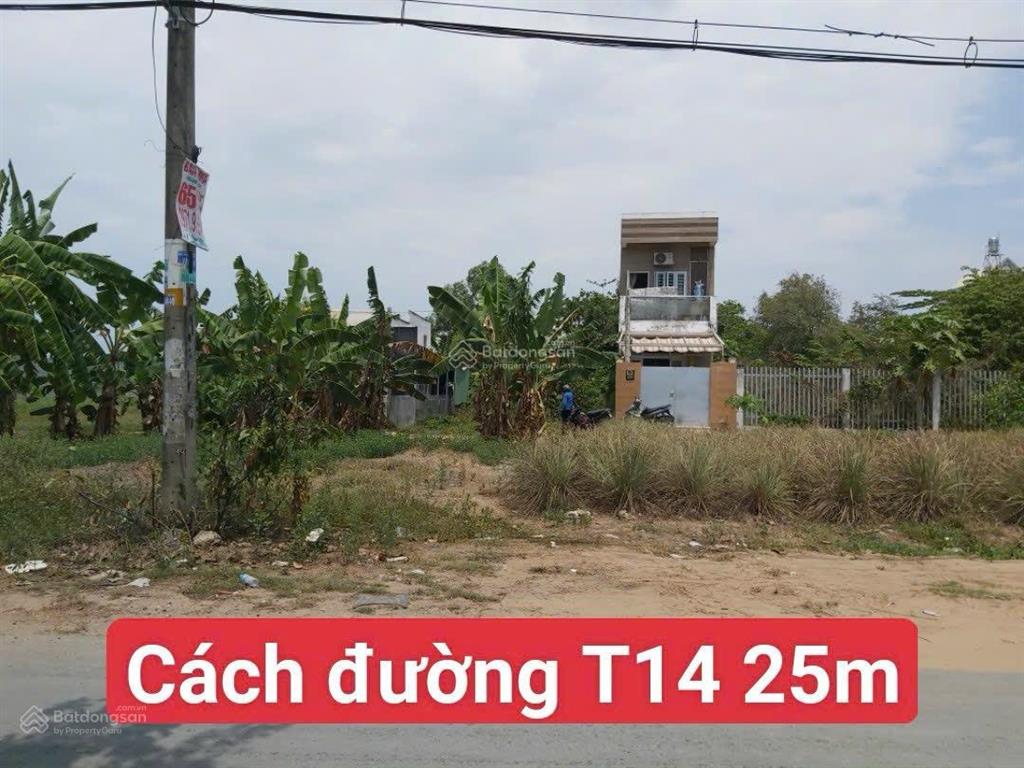 Bán đất 331m2 thổ cư đường t14 xã tân quý tây giá 3.8ti