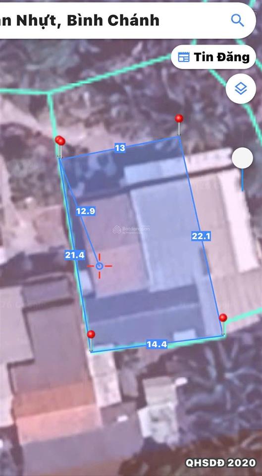 Bán đất tặng nhà 300m2 ful thổ cư xã tân nhựt giá rẻ 3ti