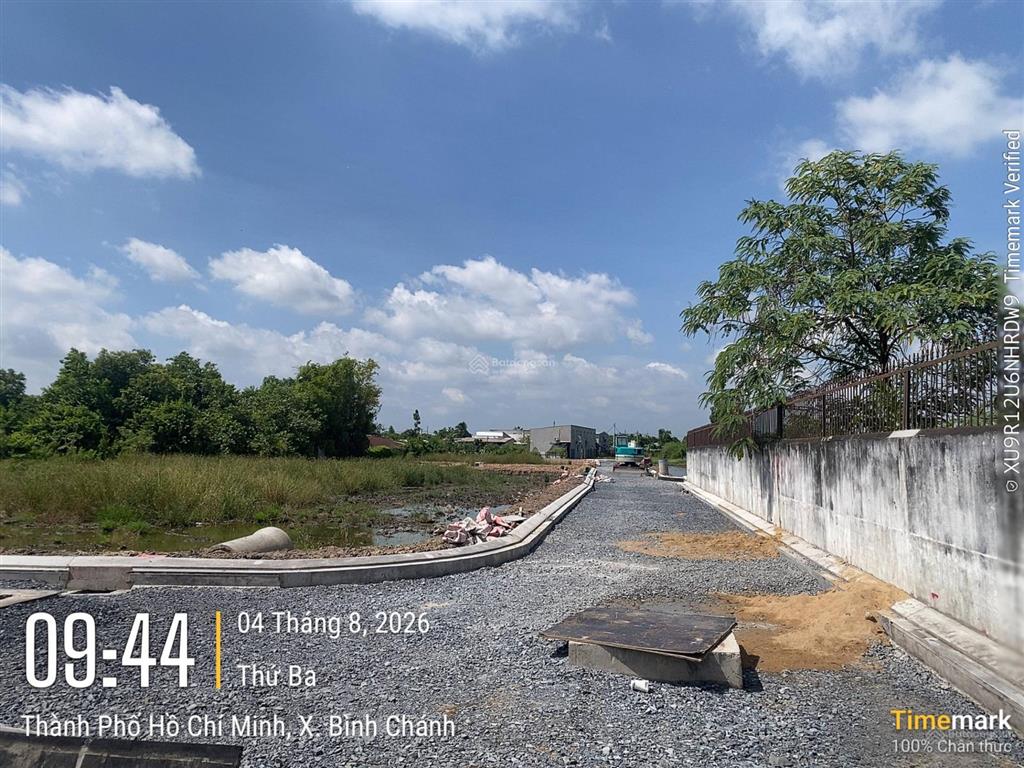 Bán đất bình chánh mà giá lại rẻ hơn long an 80m2 thổ giá 2 tỉ