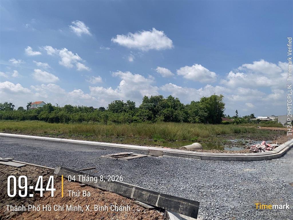 Bán đất bình chánh mà giá lại rẻ hơn long an 80m2 thổ giá 2 tỉ