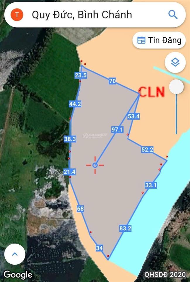 Hàng thơm giá 1tr/m2 xã qui đức hưng long