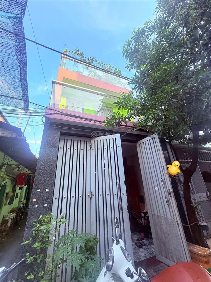Nhà riêng phú thọ hòa, tân phú 3 tầng  kết cấu 4pn 3wc  diện tích 60m² giá chỉ 6,7 tỷ