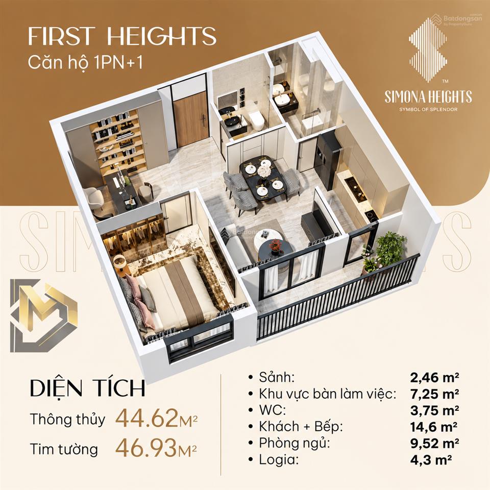Simona heights 2pn từ 2,81 tỷ 12 căn the sea & harbour, thanh toán 30% nhận nhàsổ l.dài, vaybidv