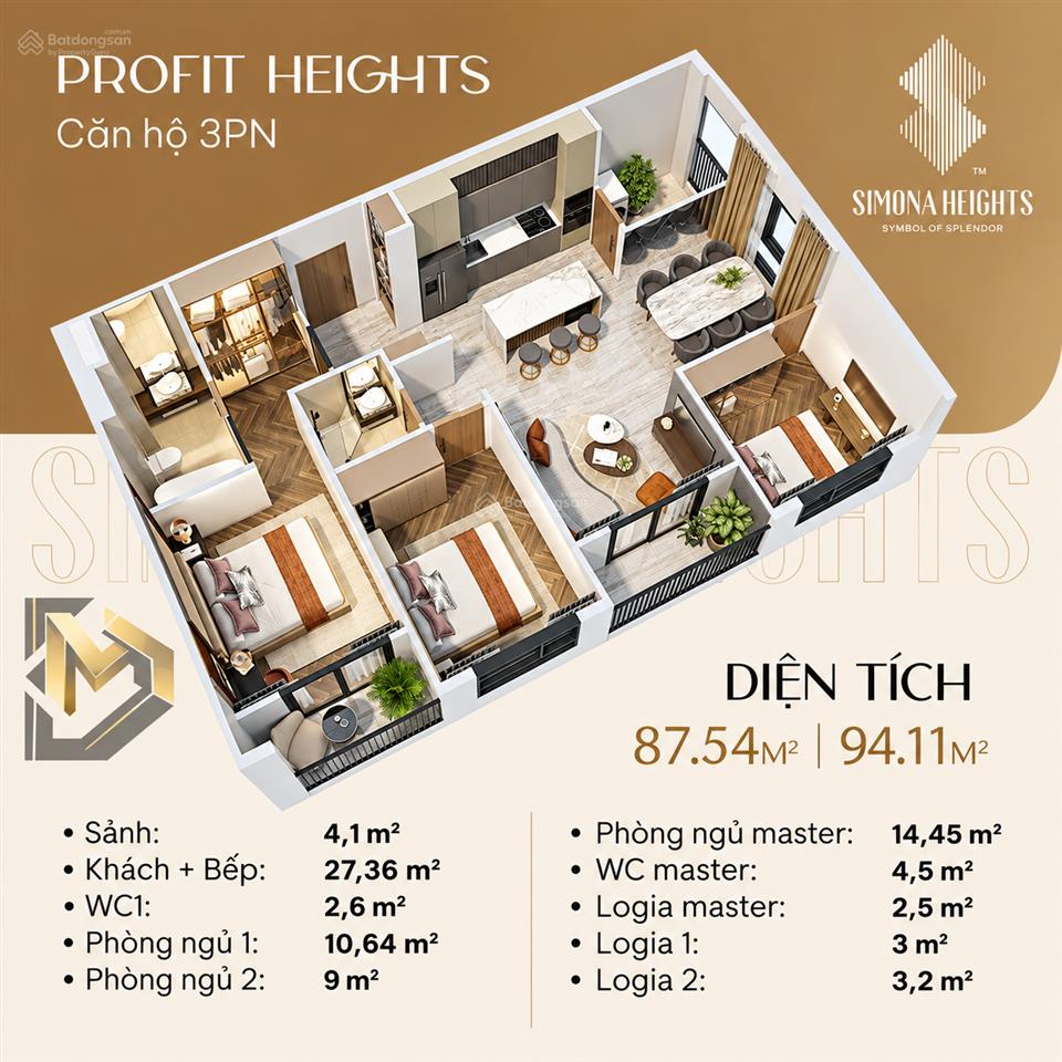 Simona heights 2pn từ 2,81 tỷ 12 căn the sea & harbour, thanh toán 30% nhận nhàsổ l.dài, vaybidv