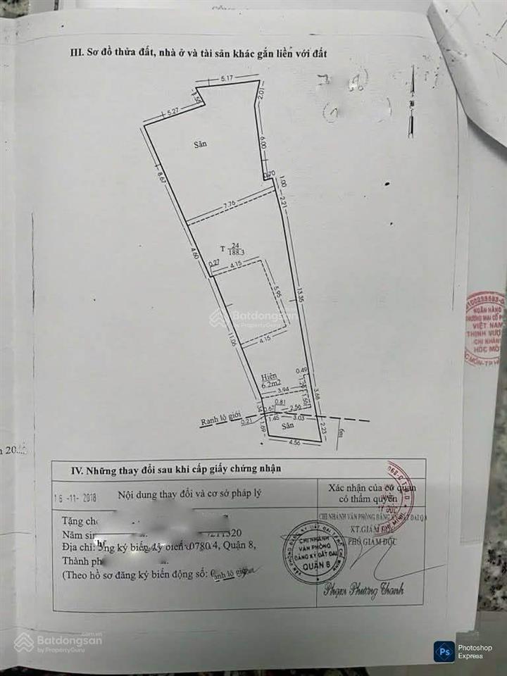 Bán gấp trong tuần 188m2 ngay chợ bình đông nở hậu 10m, 7, x tỷ  đầu tư hoặc mua ở, tiện xây mới