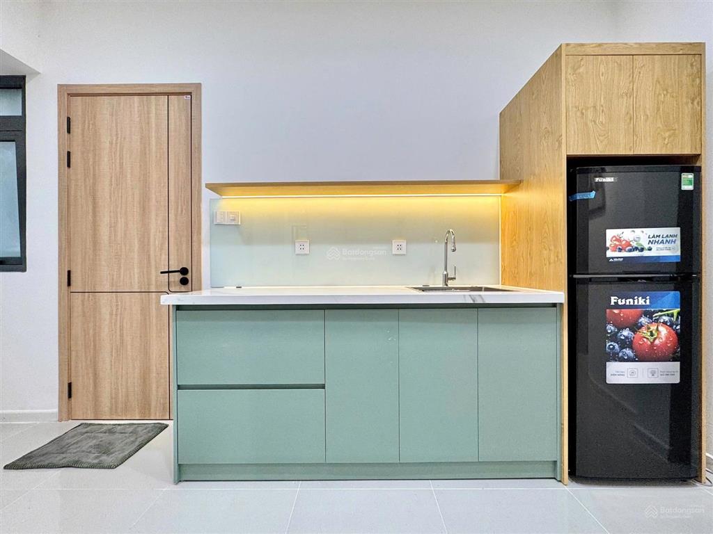 Studio full nội thất tách bếp rộng 40m2 cho hộ gia đình ngay aeon mall