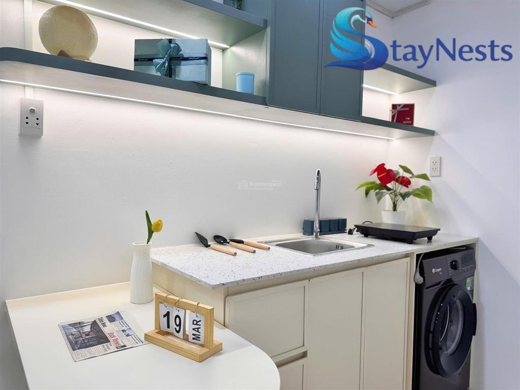 1pn tách bếp full nội thất rộng 40m2 ngay đầm sen