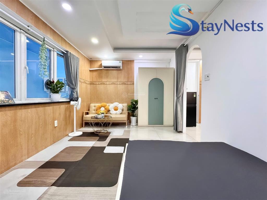 1pn tách bếp full nội thất rộng 40m2 ngay đầm sen