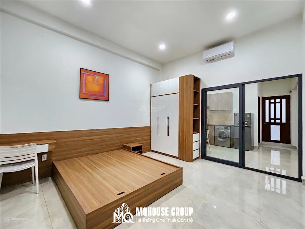Cho thuê 1 phòng ngủ tách bếp rộng 50m2 ở được 3/4 người full nội thất