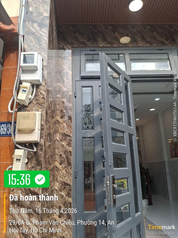 Nhà đẹp 3pn 48m 2 tầng chỉ nhỉnh 5 tỷ, tl ,hiếm khu phạm văn chiêu!