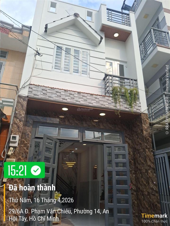 Nhà đẹp 3pn 48m 2 tầng chỉ nhỉnh 5 tỷ, tl ,hiếm khu phạm văn chiêu!