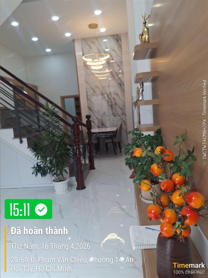 Nhà đẹp 3pn 48m 2 tầng chỉ nhỉnh 5 tỷ, tl ,hiếm khu phạm văn chiêu!