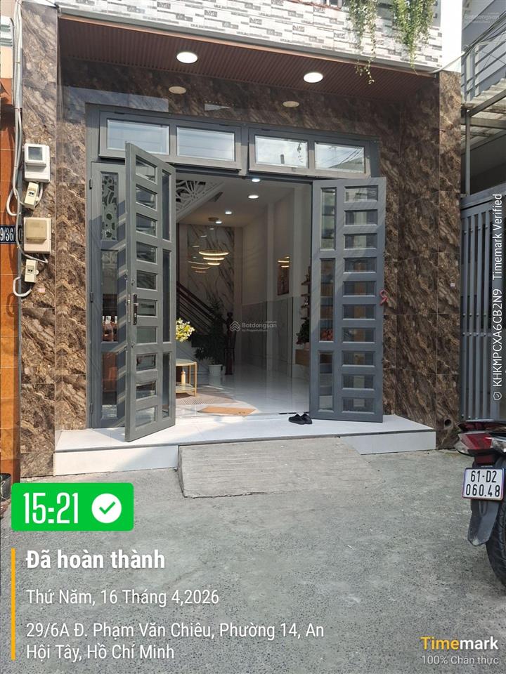 Nhà đẹp 3pn 48m 2 tầng chỉ nhỉnh 5 tỷ, tl ,hiếm khu phạm văn chiêu!