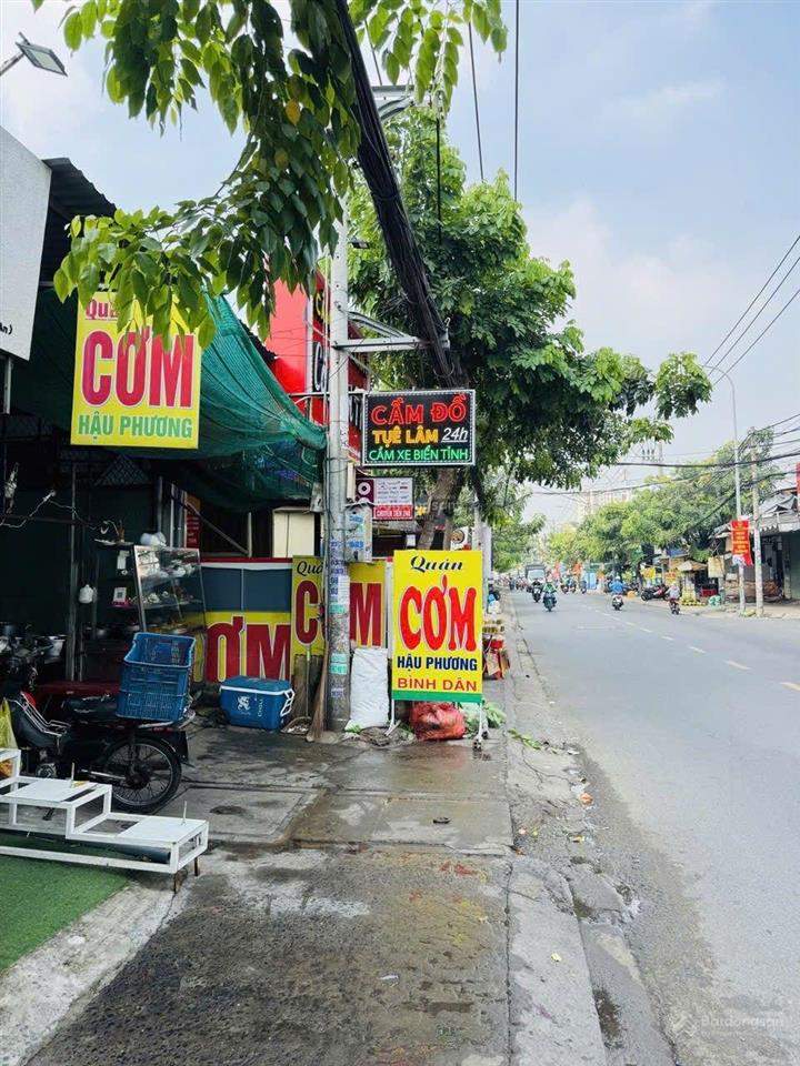Mặt tiền hương lộ 2 ngay bv bình tân  9 tỷ hơn (có thương lượng) đang kinh doanh quán cơm