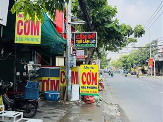 Mặt tiền hương lộ 2 ngay bv bình tân  9 tỷ hơn (có thương lượng) đang kinh doanh quán cơm