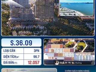Căn 3pn view biển hiếm tại aria bay hạ long đã lộ diện view trực diện tầng đẹp số lượng cực ít