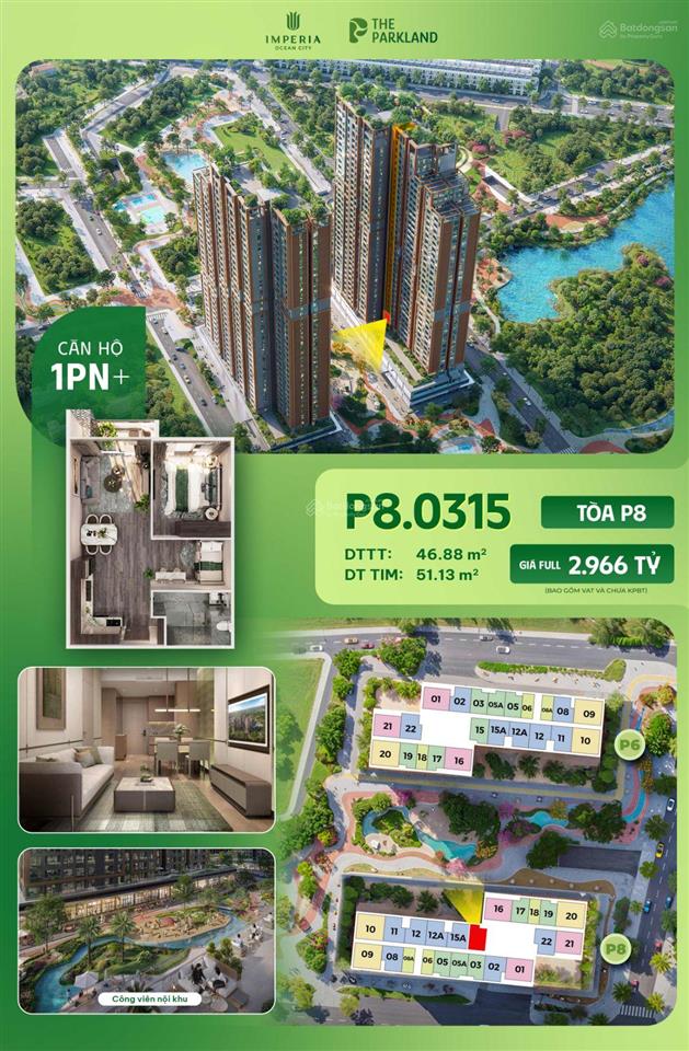 Hơn 2,5tỷ giá tts căn hộ 1pn + 46,88m2, ck 12%, quà tặng booking 69 triệu, miễn phí 24 tháng