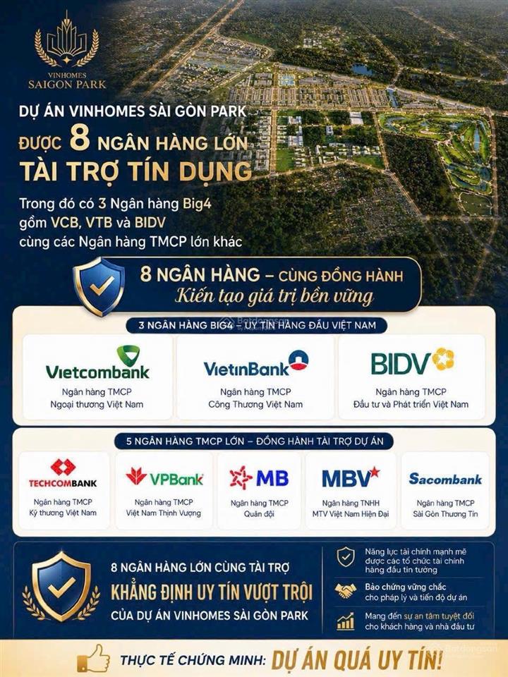 Nhận giữ chỗ góc vinhomes sai gon park nhận nhà trước  sau 5 năm thanh toán