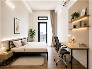 Căn hộ studio mới toanh lê thúc hoạch  full nội thất  có thang máy & hầm xe rộng!