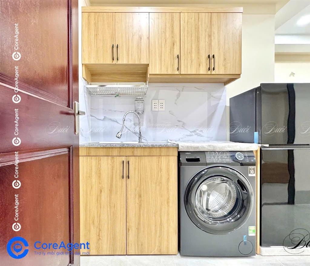 Căn hộ 1pn tách bếp mới khai trương ngay tên lửa  ban công full nội thất a  z