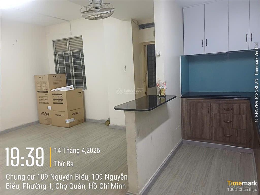 Bán căn góc cc 109 nguyễn biểu, 60m2, 2pn giá 3,4 tỷ