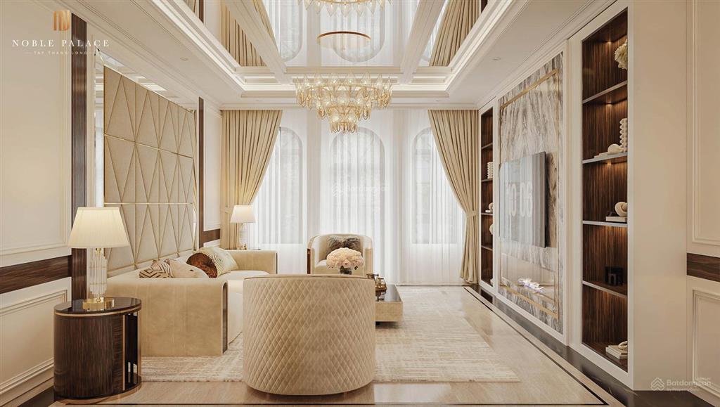 Bán biệt thự song lập 228m2, vinhomes đan phượng, giá thanh toán sớm 51.59 tỷ, tây nam, view sông