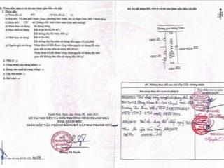 Bán gấp đất thổ cư chính chủ tại phường hải ninh, thị xã nghi sơn, tỉnh thanh hóa