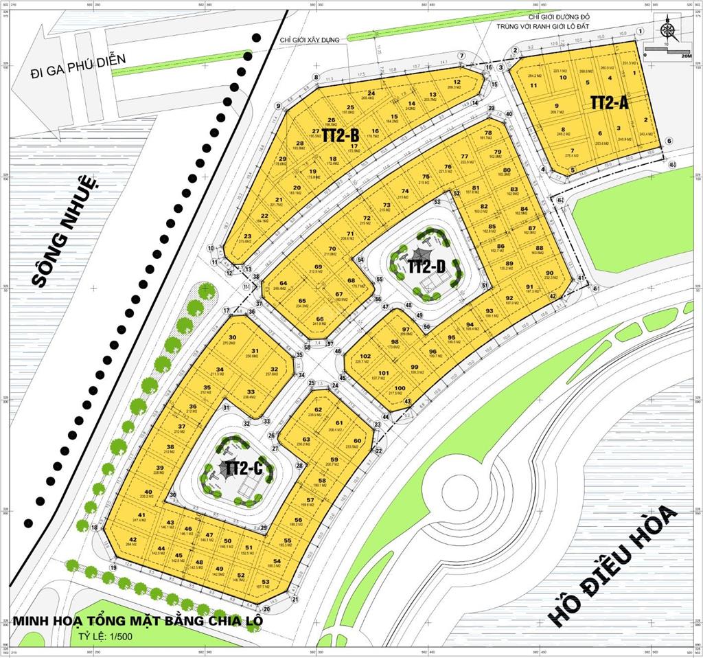 Cho thuê biệt thự 134m2 làm showroom, trụ sở cty kđt thành phố giao lưu, 0934 439 ***