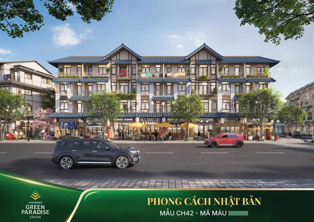 Bán nhà sân vườn 2 mặt phố, trước sông, sau công viên  vin cần giờ