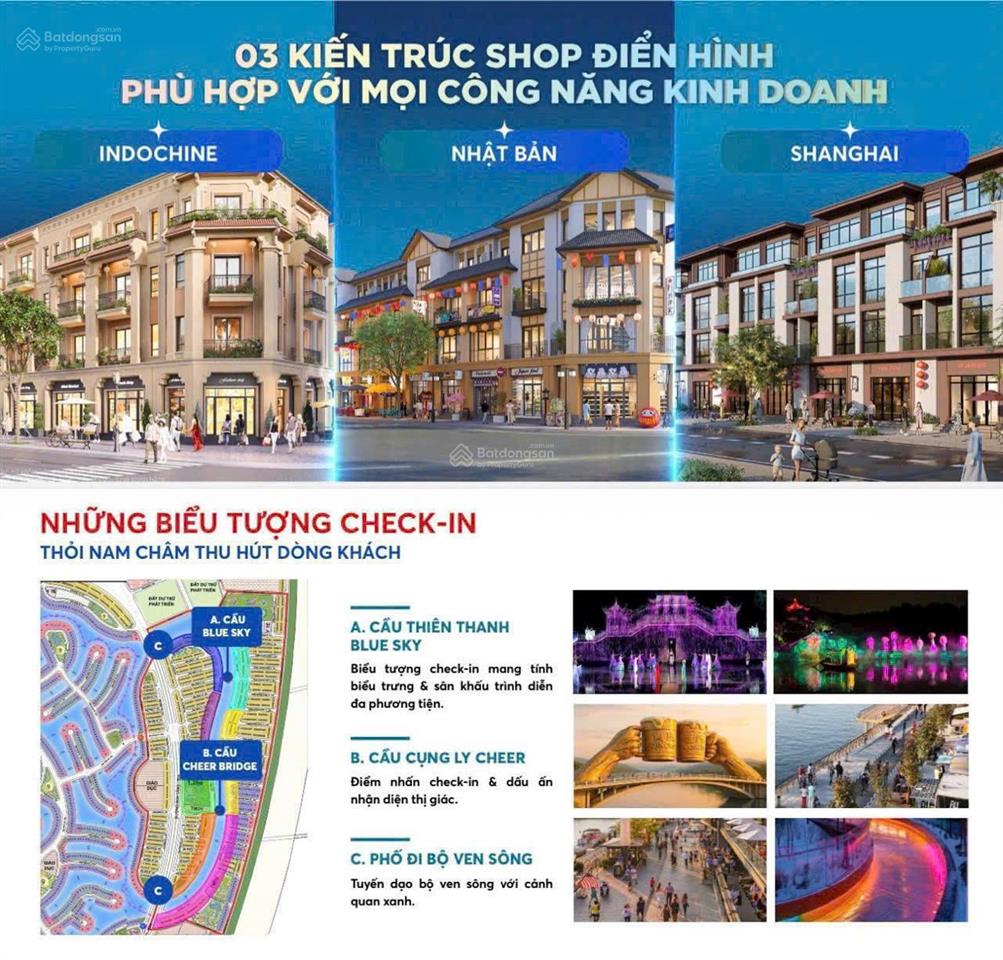 Quỹ căn đẹp nhất cosmo bay, vin cần giờ  có sẵn cam kết thuê 5 năm  2 mặt phố