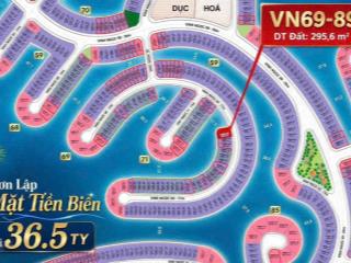 Siêu phẩm biệt thự đơn lập vn6989 bảo vật nghỉ dưỡng mặt biển tại vịnh tiên (vinhomes cần giờ)