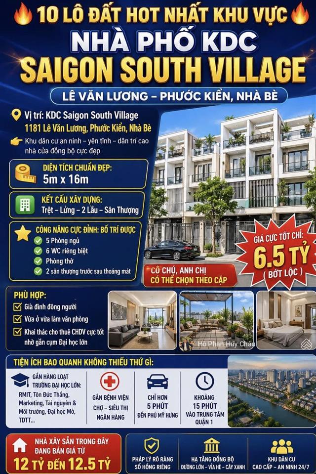 Hàng hiếm 5x16chỉ 6 tỷ 5  kdc sg south