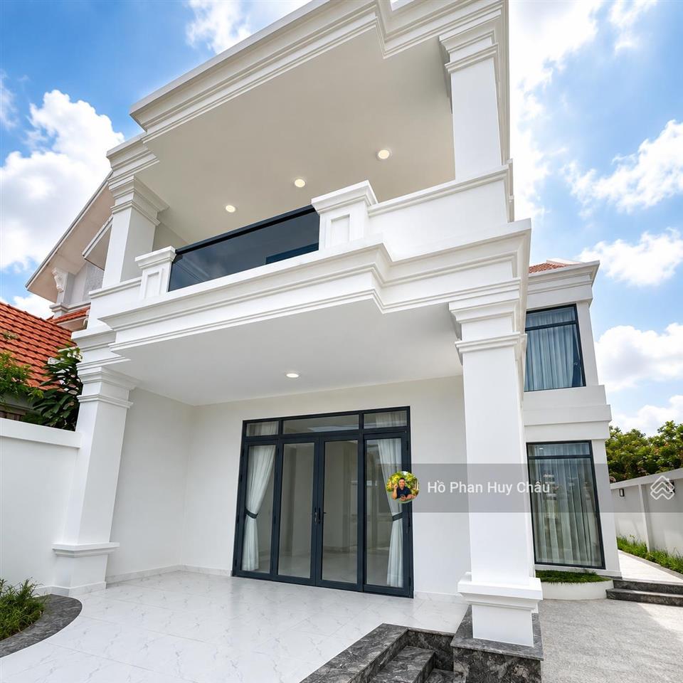 Cho thuê biệt thự kdc phú xuân nhà bè, 3pn sân vườn 18tr/tháng