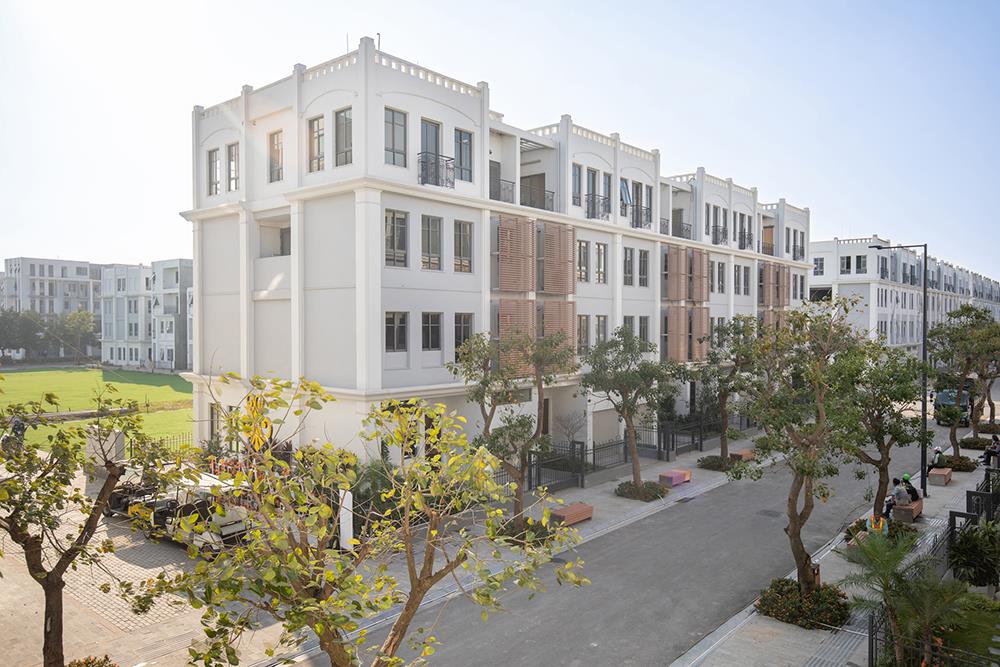 Cho thuê nguyên căn shophouse nhà phố 75m x 5tầng tại kđt the manor central park